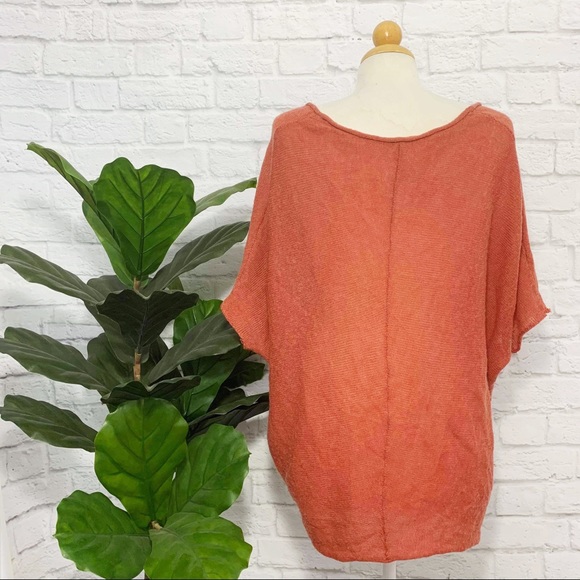 FREE PEOPLE alpaca rolled hem knit sweater - Picture 4 of 5